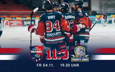 ESC KEMPTEN UEBERZEUGT GEGEN SCHWEINFURT