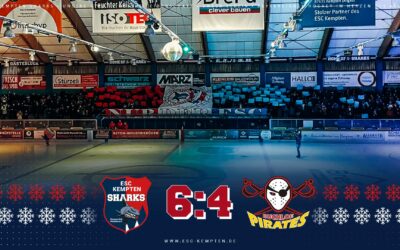 SHARKS SIEGEN VOR UEBERRAGENDER KULISSE