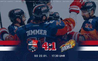 SHARKS ERREICHEN DAS ZIEL