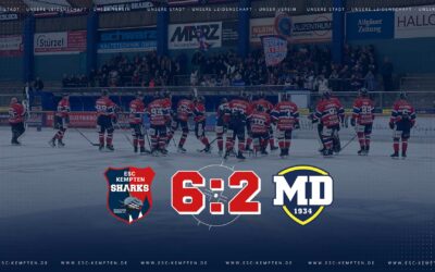 Sharks ringen Mightydogs nieder