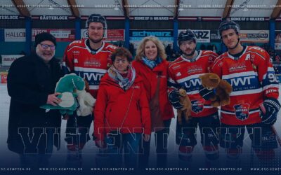 Teddy Bear Toss der Sharks ist ein voller Erfolg