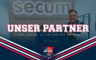 FIRMA SECUM BLEIBT DEN SHARKS WEITER TREU