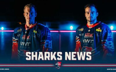 Sharks müssen auf zwei Spieler verzichten